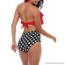 Girls Swimsuit Girl Bikini Set Two-Piece Ruffle Falbala Swimwear Bathing Suits Red B07B8DBW5C